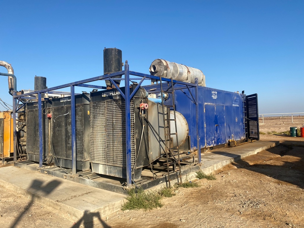 Gas generators Waukesha L7042 GSI 800 kW My site